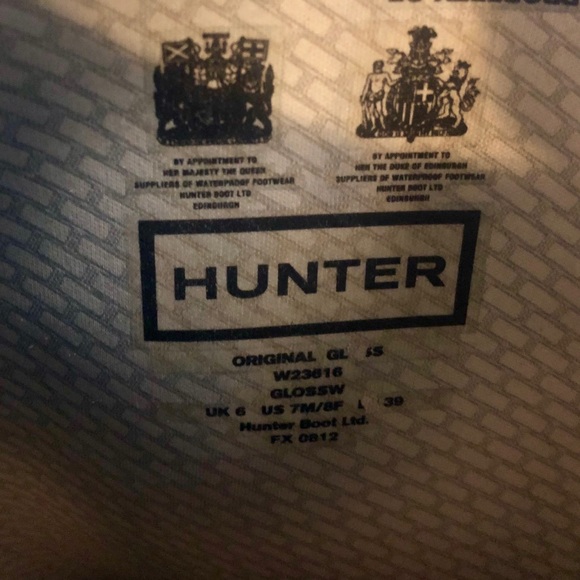 Hunter original tall rain boots - Picture 5 of 5